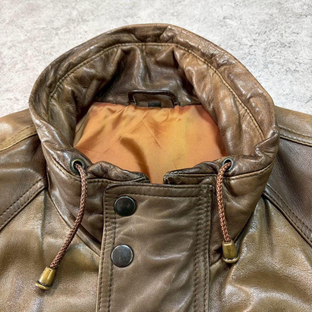 90s【archive】A2/leather flight jacket/Y2K