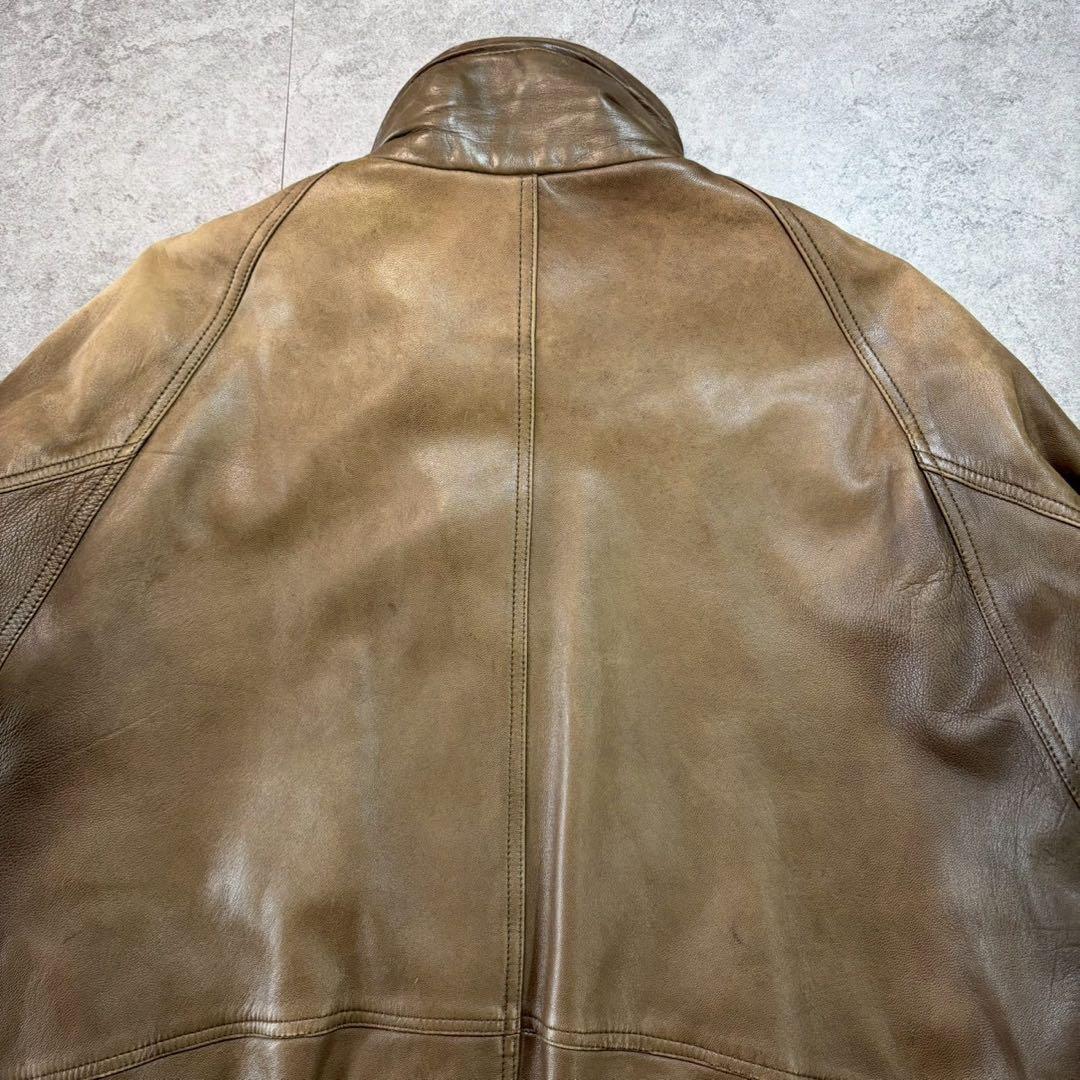 90s【archive】A2/leather flight jacket/Y2K
