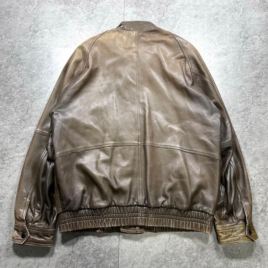 90s【archive】A2/leather flight jacket/Y2K