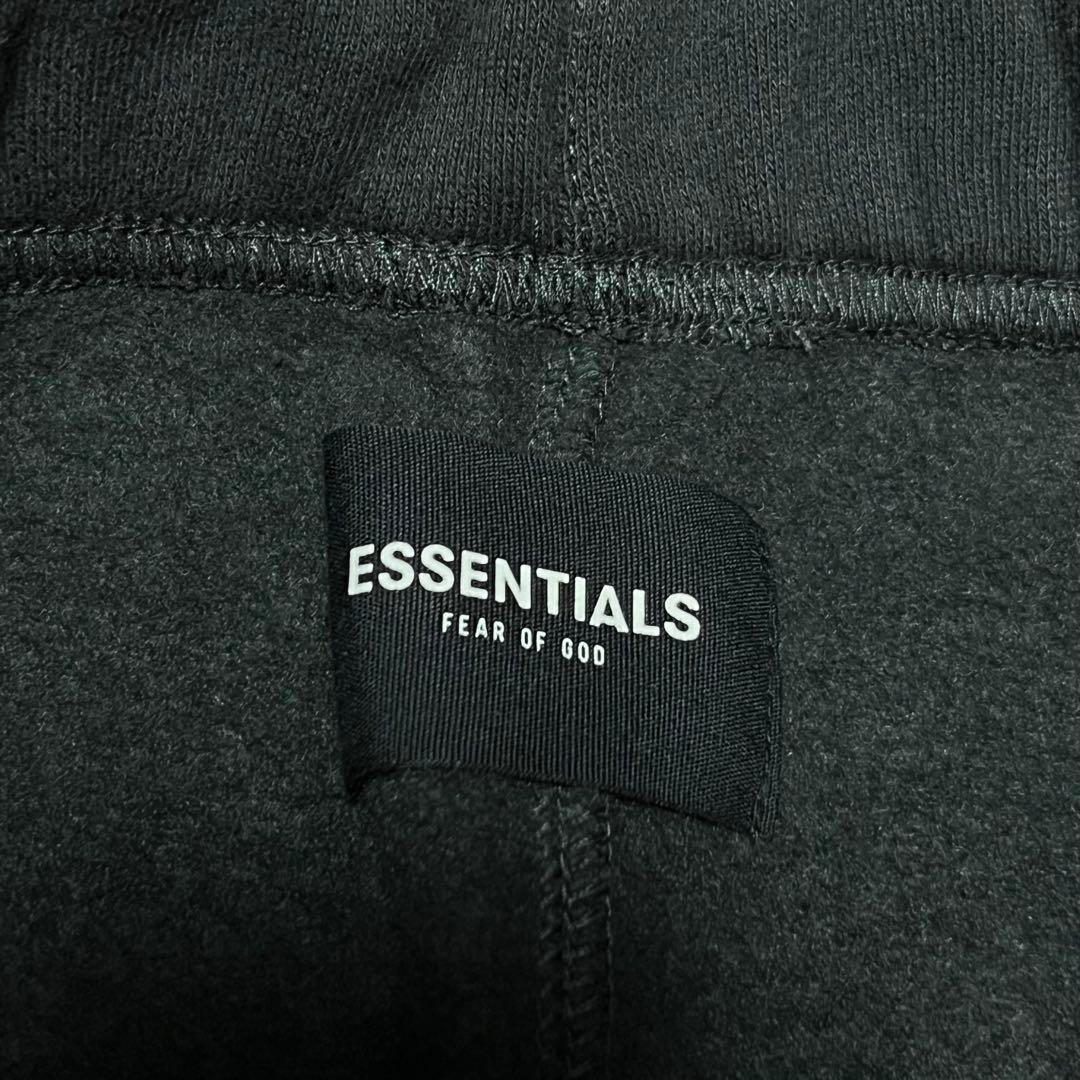 Fog Essentials スウェットパンツブラック　黒　裏起毛　反射フォント