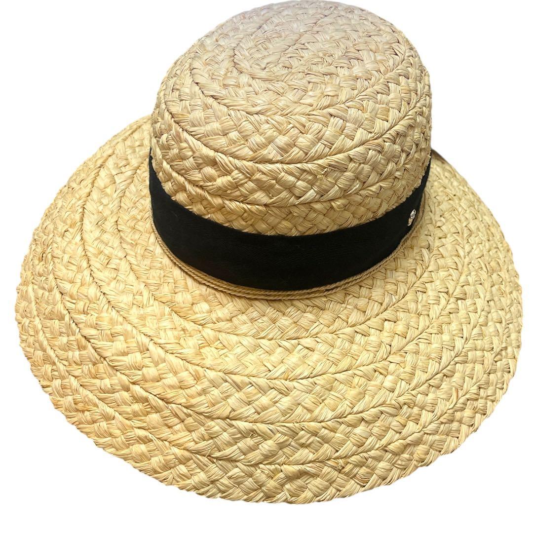 【極美品★箱付】ヘレンカミンスキー 麦わら帽子 クラシック5 ナチュラル