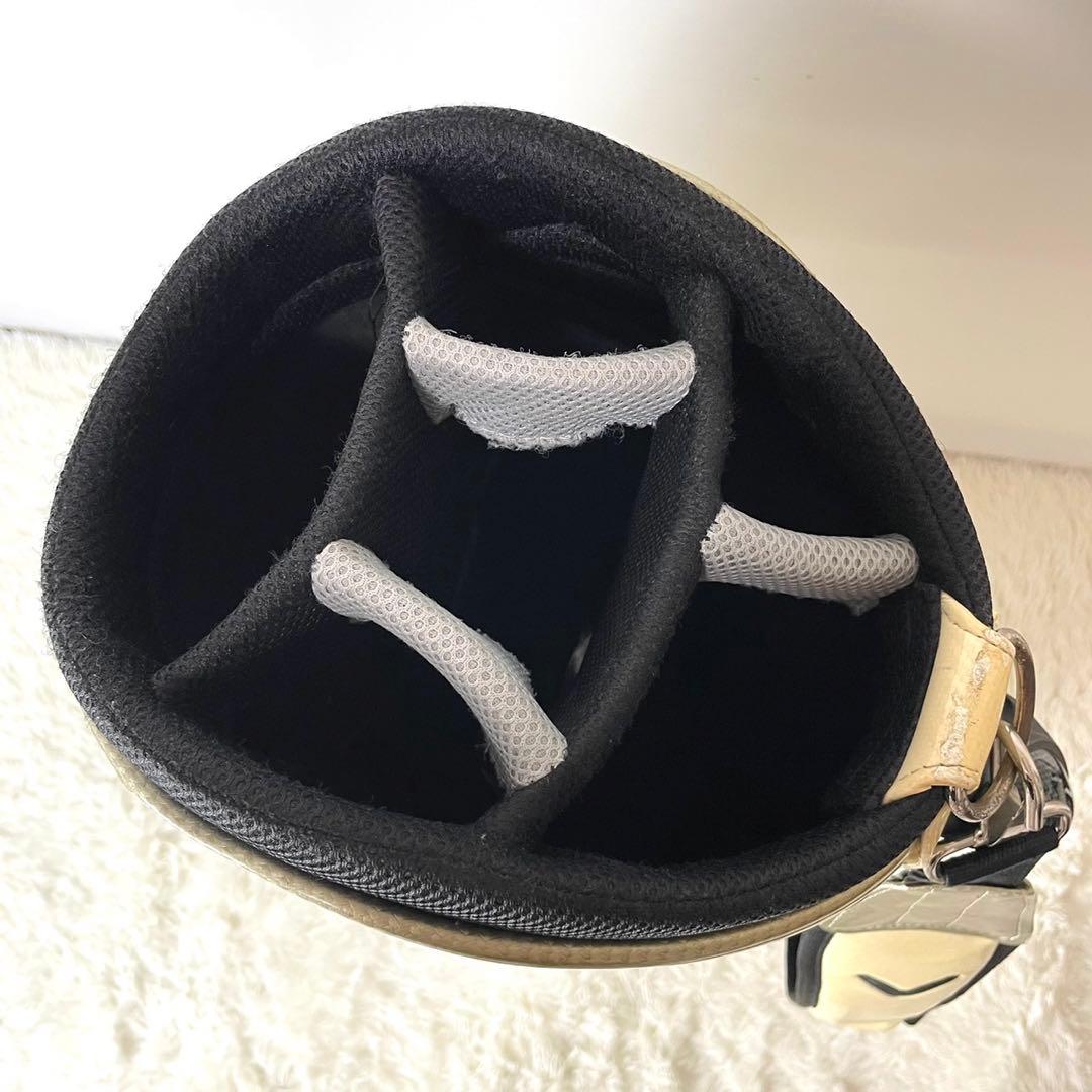 【格安出品】Callaway ゴルフ キャディバッグ アイボリー ビッグロゴ