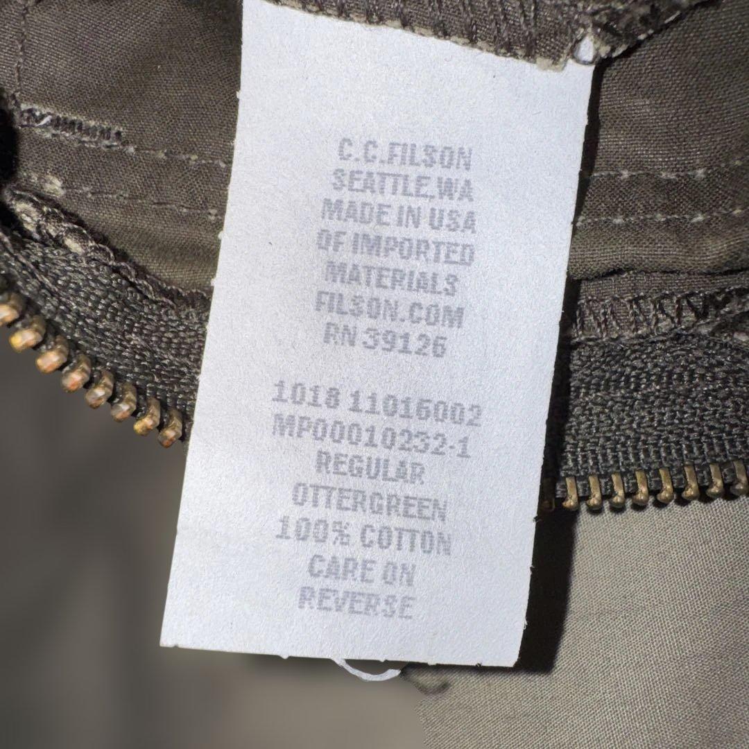 FILSON フィッシングベスト Foul Weather Fly