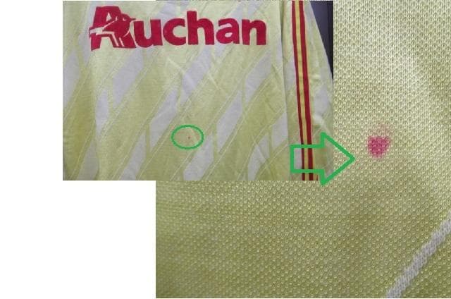 当時物アディダスフランス製ビンテージ　ＲＣランス　長袖ユニフォーム9番