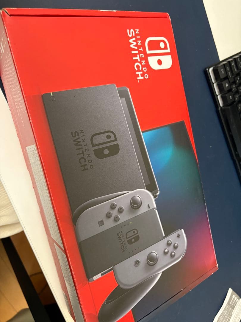 Nintendo Switch 本体 グレー Joy-Con付き+ゲームソフト