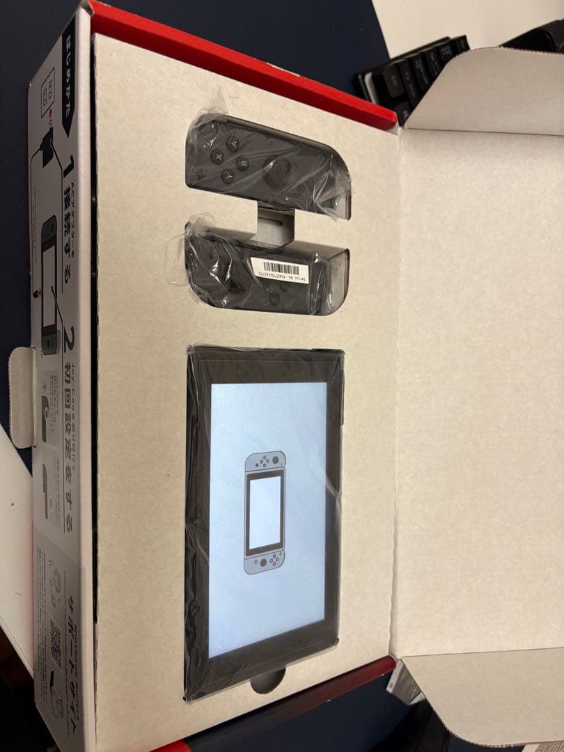 Nintendo Switch 本体 グレー Joy-Con付き+ゲームソフト