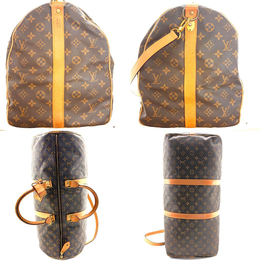 【美品・付属品完備】VUITTON　ボストンバック　2way　キーポル55　鍵