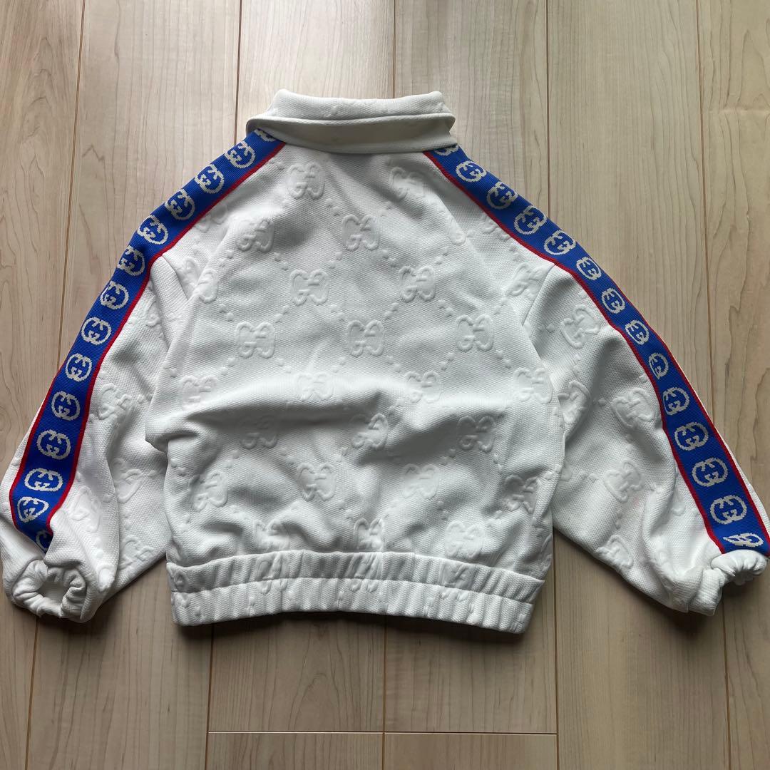 GUCCI グッチ　キッズ　ブルゾン　GG トラック　上着　ジャケット　金ボタン