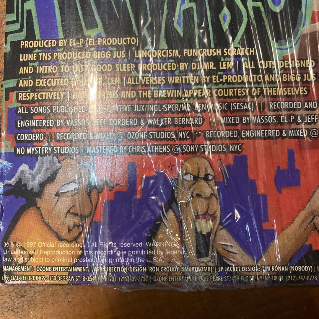 洋楽 company flow funcrusherplus 2LP