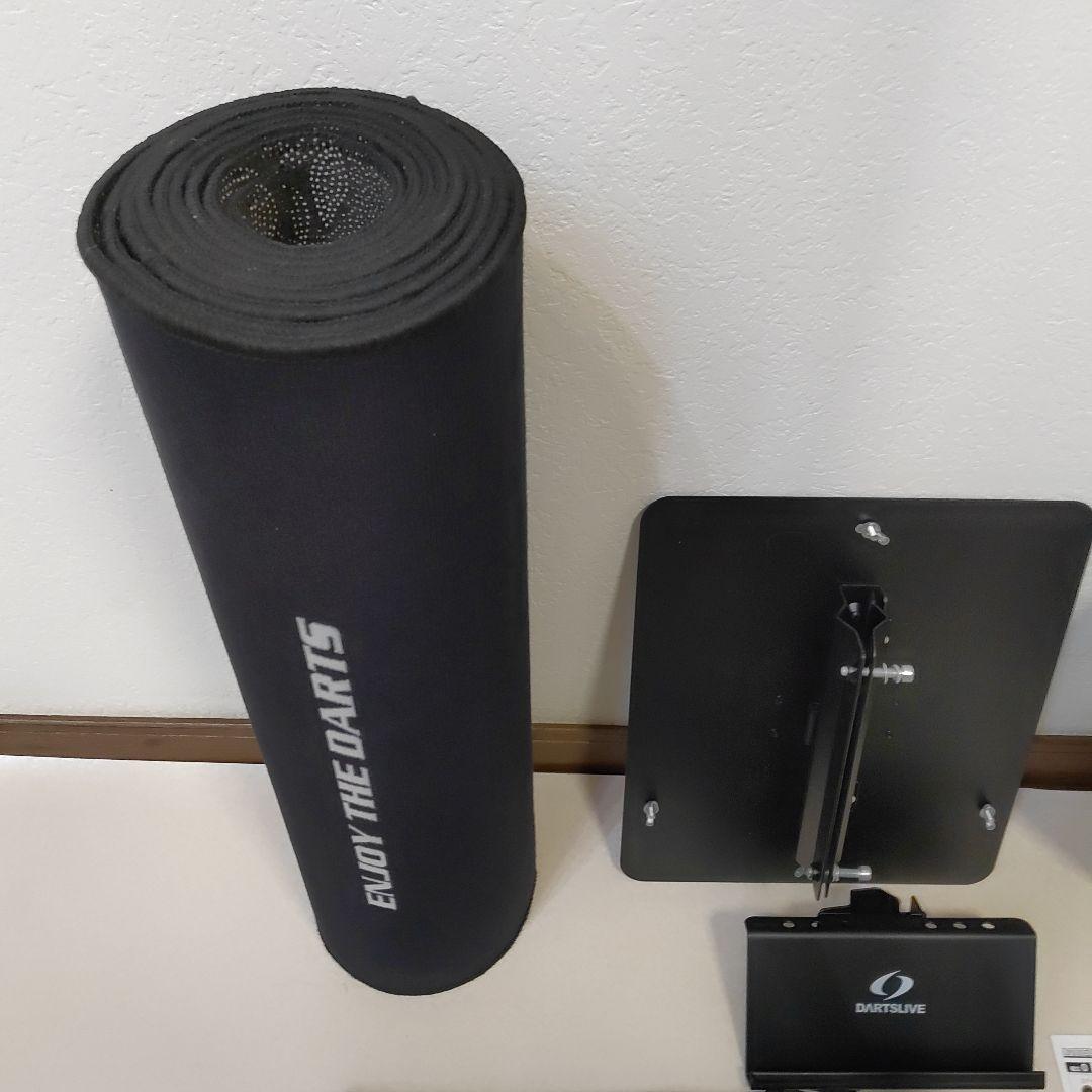 3点セット　DARTSLIVE ダーツボード／ポールスタンド　X-LEE マット