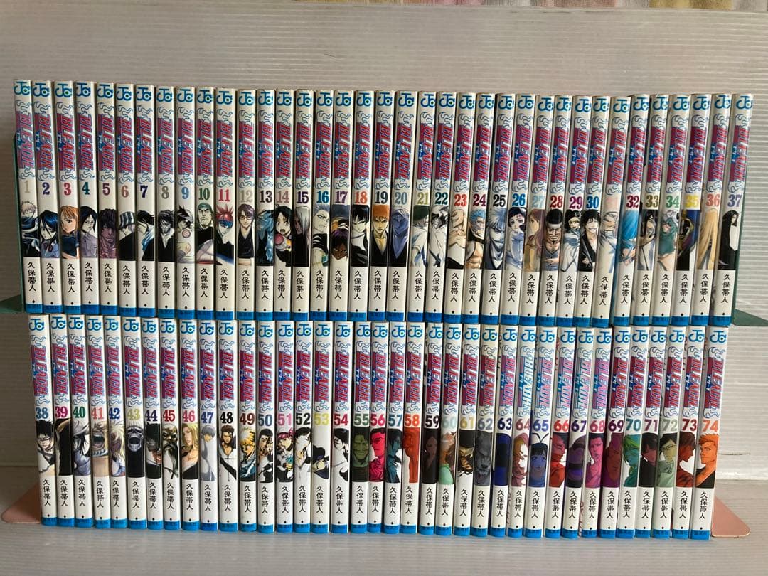BLEACH ブリーチ 全74巻 全巻　送料無料　漫画　コミック　久保帯人