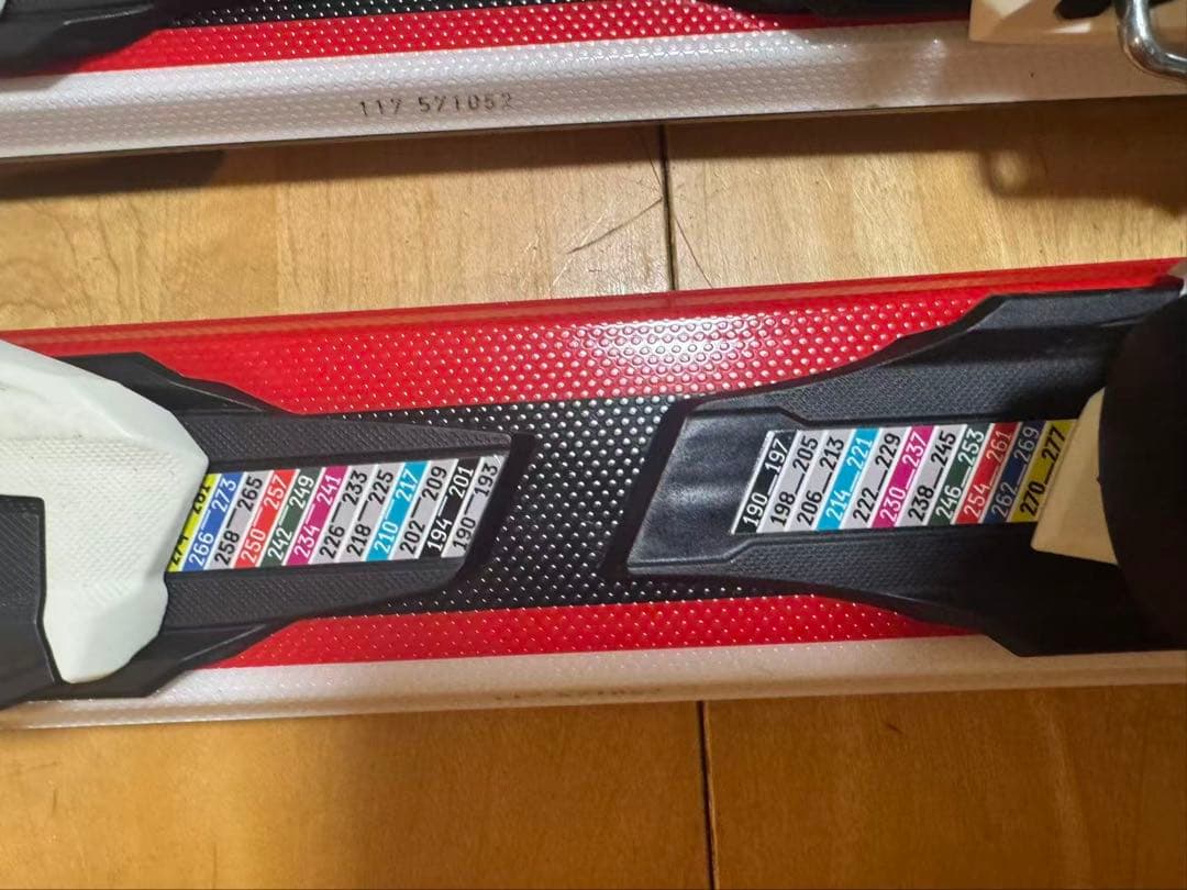 ノルディカ　スキー板セット　チームＪレース　サイズ130 ブーツ23センチ