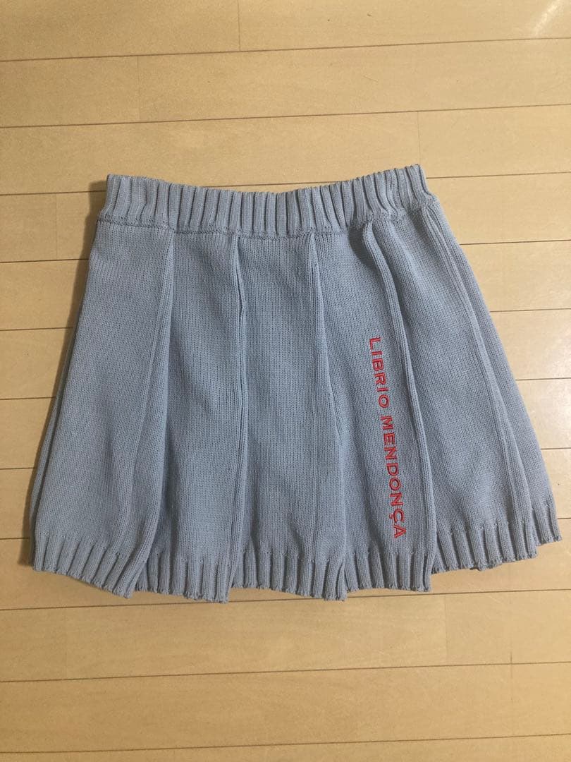 LIBRIO MENDONCA ミニニットプリーツスカート 美品