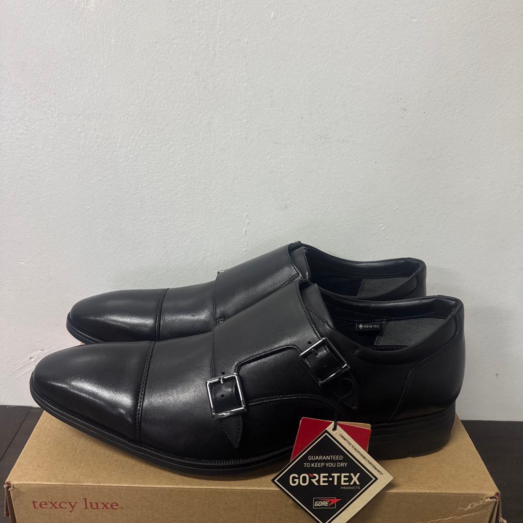 テクシーリュクス ビジネスシューズ 本革 TU-8004 ブラック