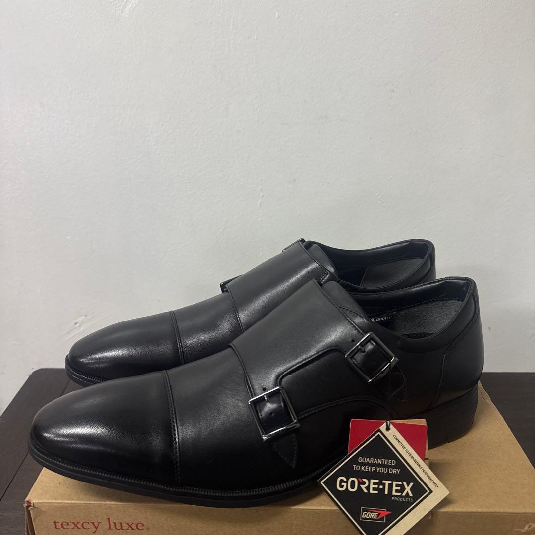 テクシーリュクス ビジネスシューズ 本革 TU-8004 ブラック