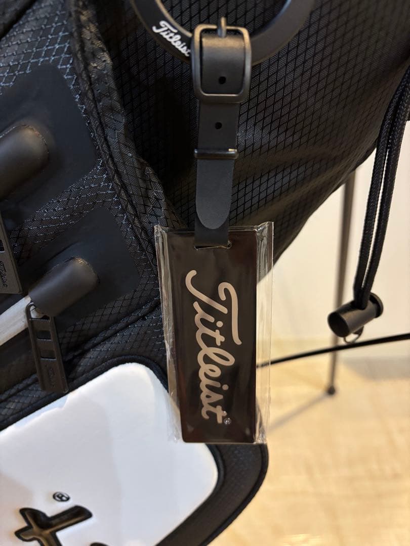 Titleist タイトリストキャディバッグ ブラック/ホワイト