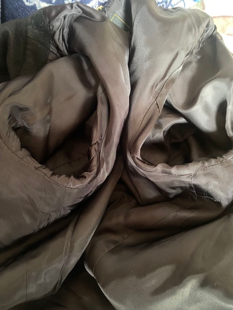 23区 20周年記念ロロピアーナ ピュアウールロングコート ブラック 3L 46