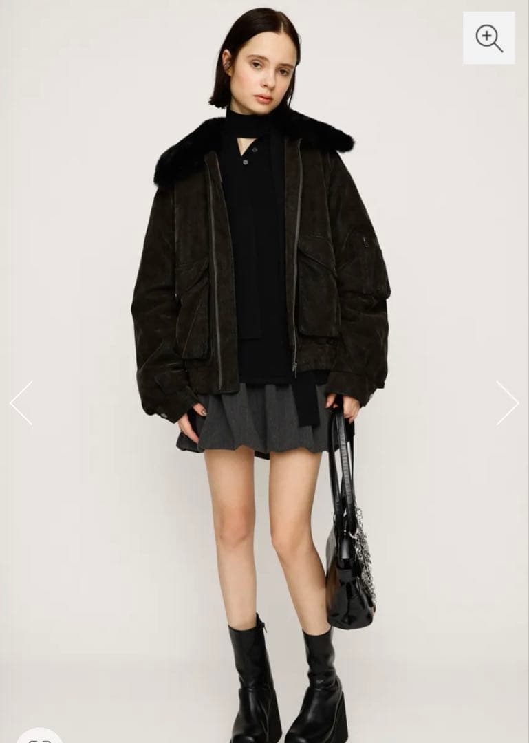 sly WASHED PUFFER ブルゾン　パッファーブルゾン