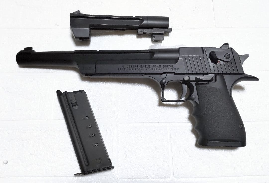 《理科室》東京マルイ デザートイーグル50AE ロング10inchバレル