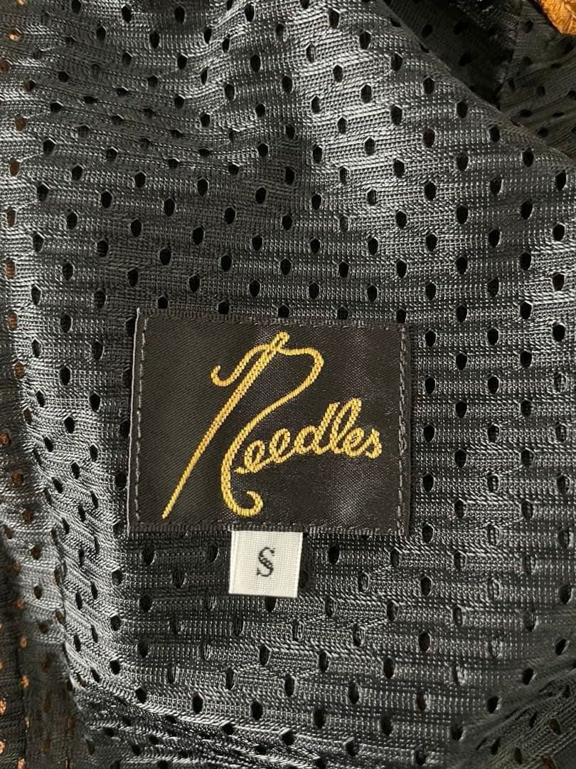 Needles ニードルス トラックパンツ マスタード フレアタイプ Sサイズ