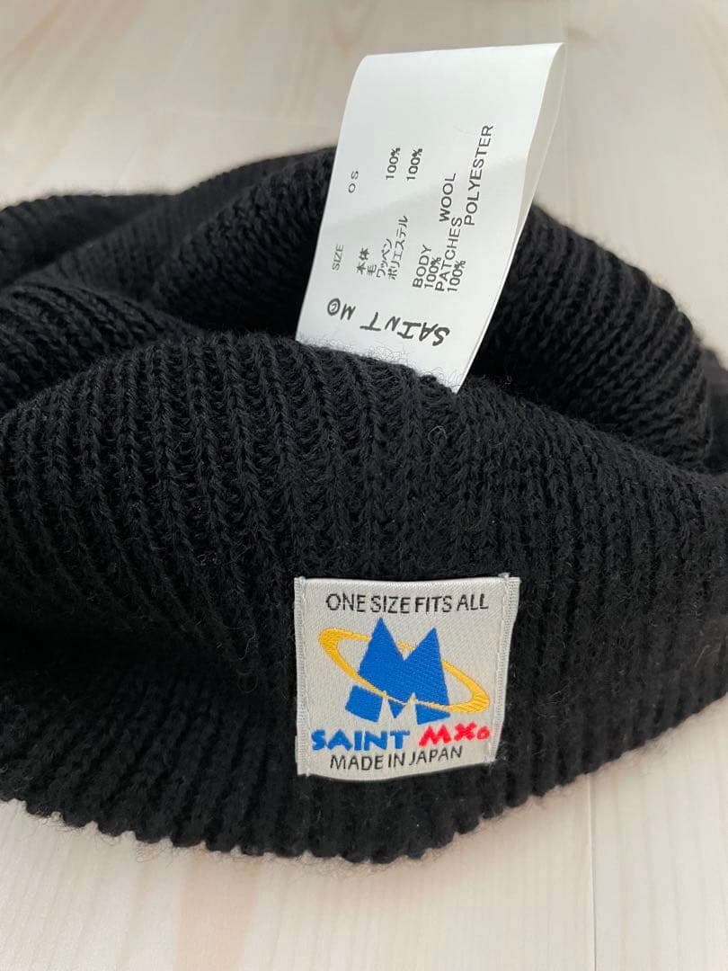 【領収書付】SAINT MICHAEL セントマイケル '23ニットキャップ 黒