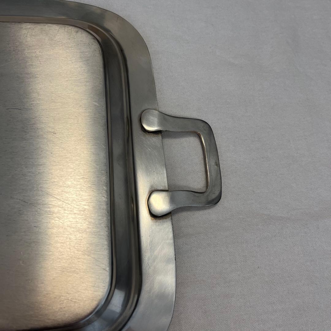 希少未使用コントワール・ドゥ・ファミーユ取手付きアンティーク調トレー