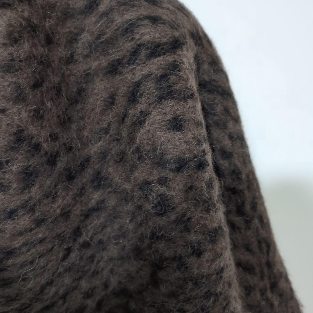 今季 jonnlynx アルパカレオパードマフラー ジョンリンクス