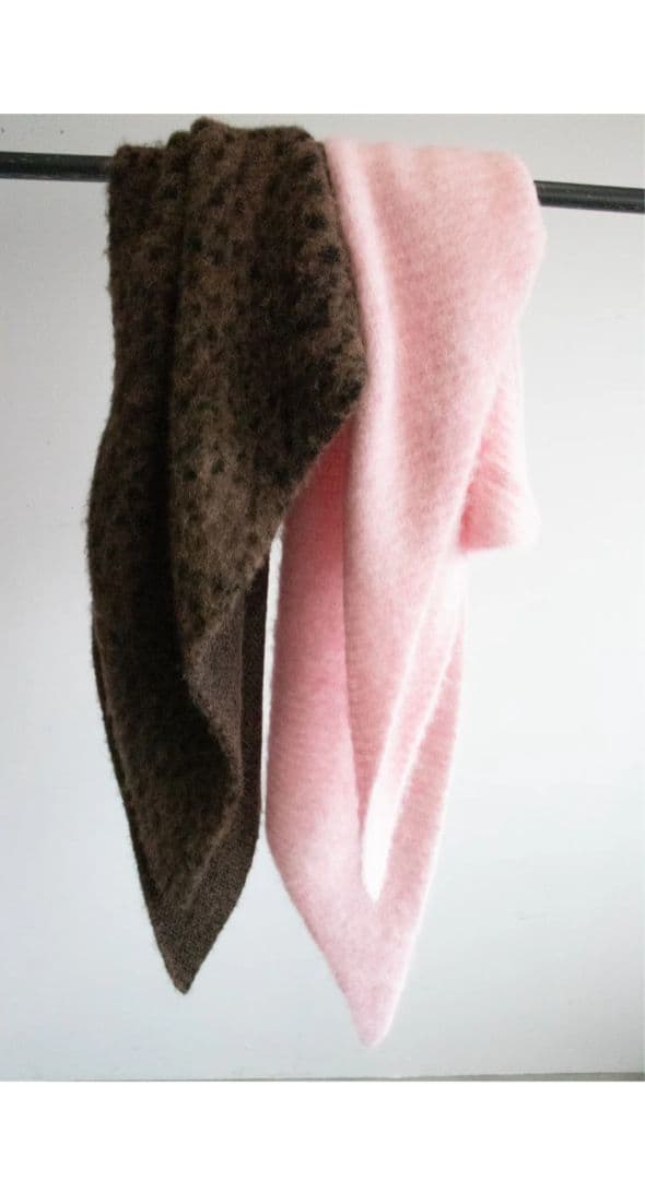 今季 jonnlynx アルパカレオパードマフラー ジョンリンクス