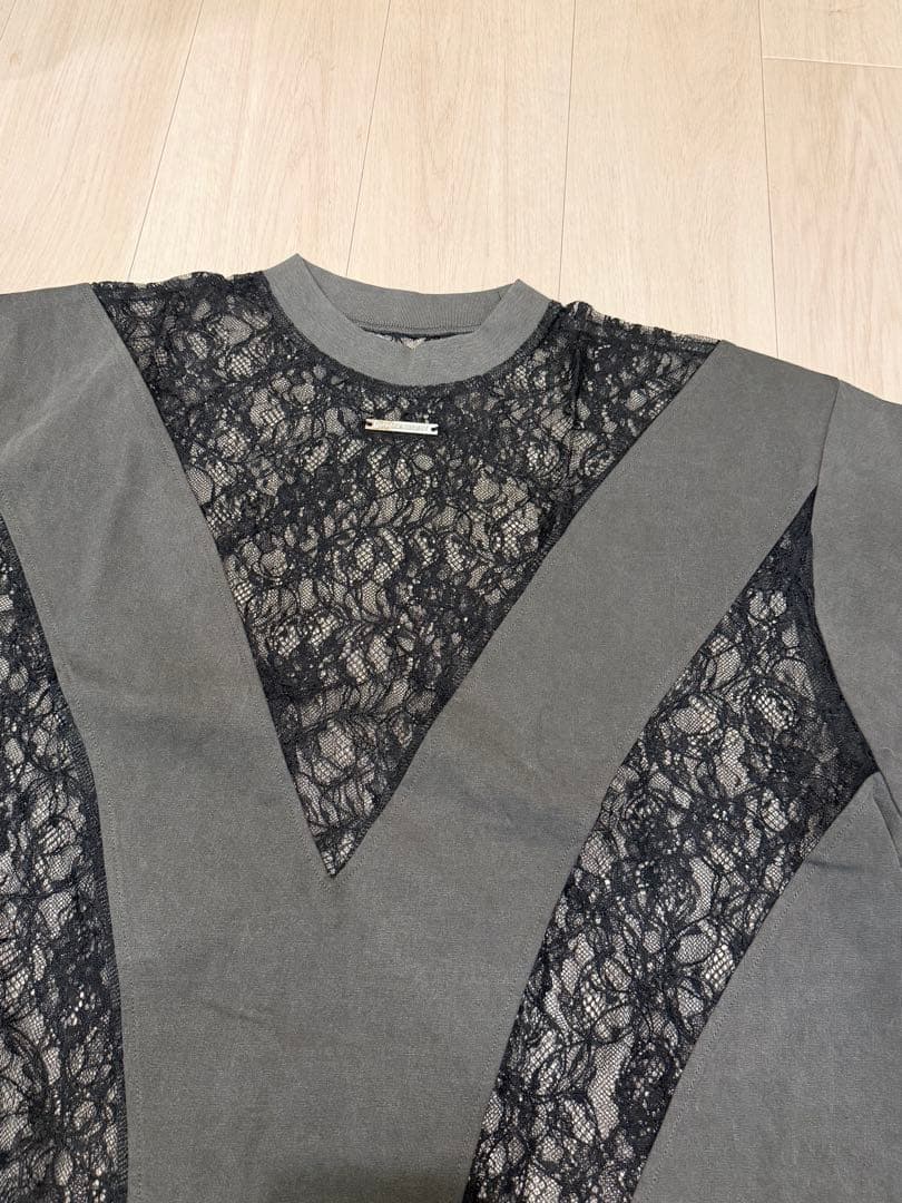 PRANK PROJECT メゾンスペシャル　Pigment Lace Top