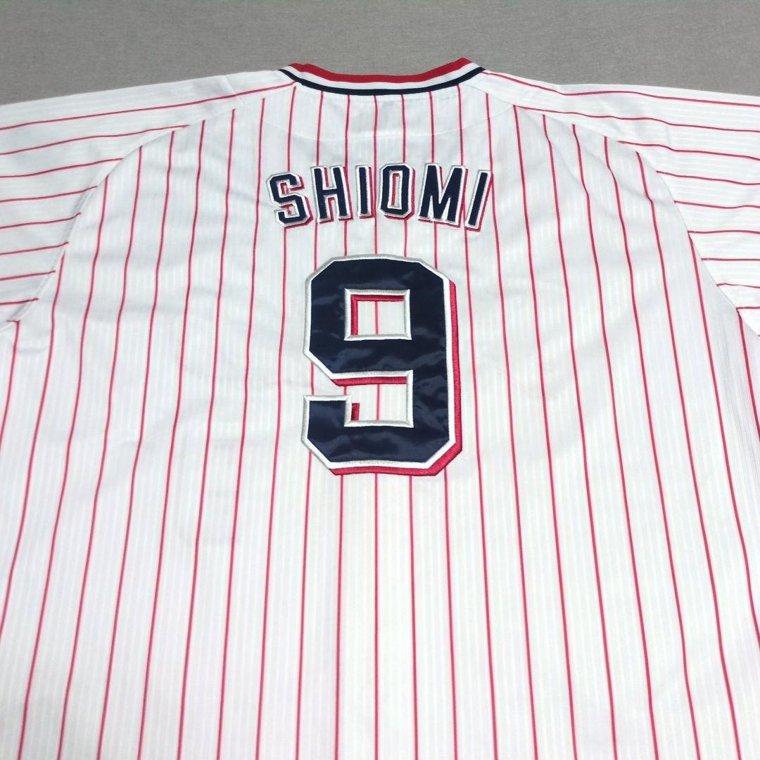 東京ヤクルトスワローズ 塩見泰隆 刺繍 ユニフォーム マジェスティック XL