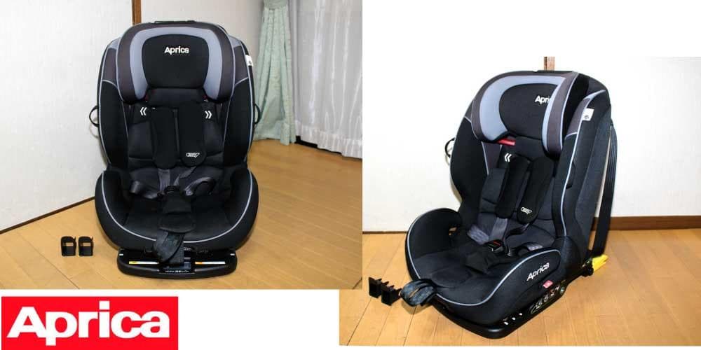 美品 Aprica formfit チャイルド＆ジュニアシート ISOFIX対応