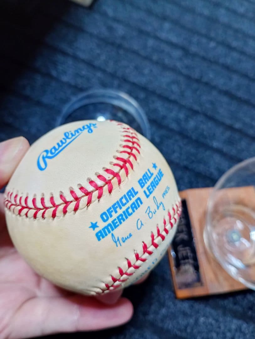 Tomu■初期のデレク・ジーター　直筆サインボール