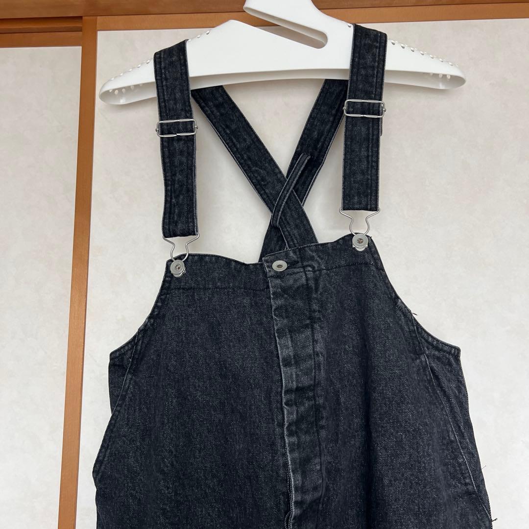 Oblekt 高山都 オーバーオール デニムサロペット Sサイズ