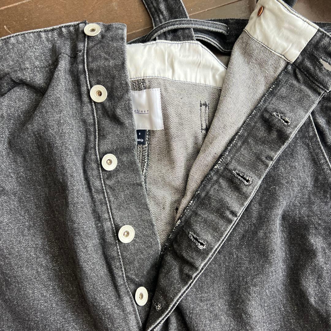 Oblekt 高山都 オーバーオール デニムサロペット Sサイズ