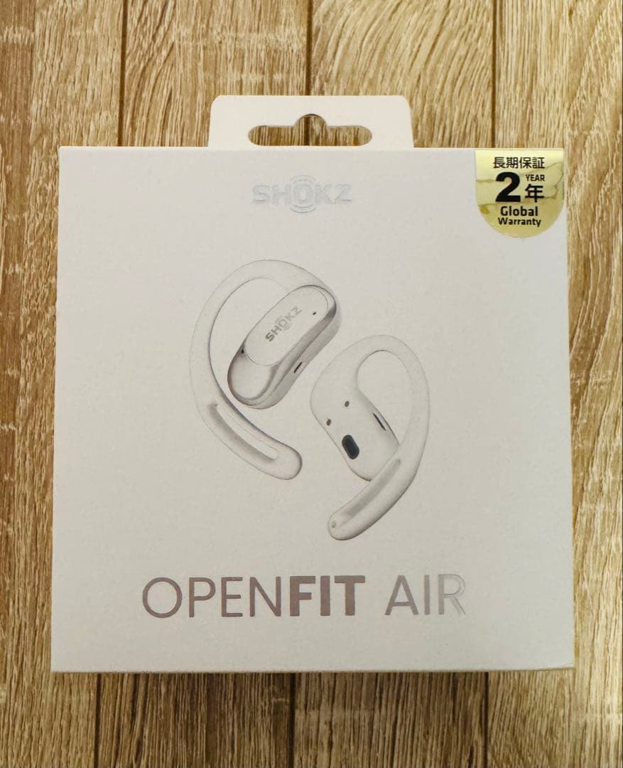 SHOKZ OPENFIT AIR ワイヤレスイヤホン+シリコンケース付
