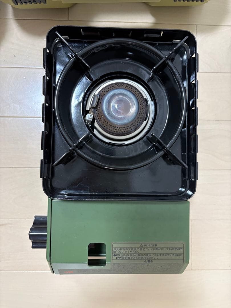 未使用 iwatani タフまる Jr. アウトドアコンロ 2台セット