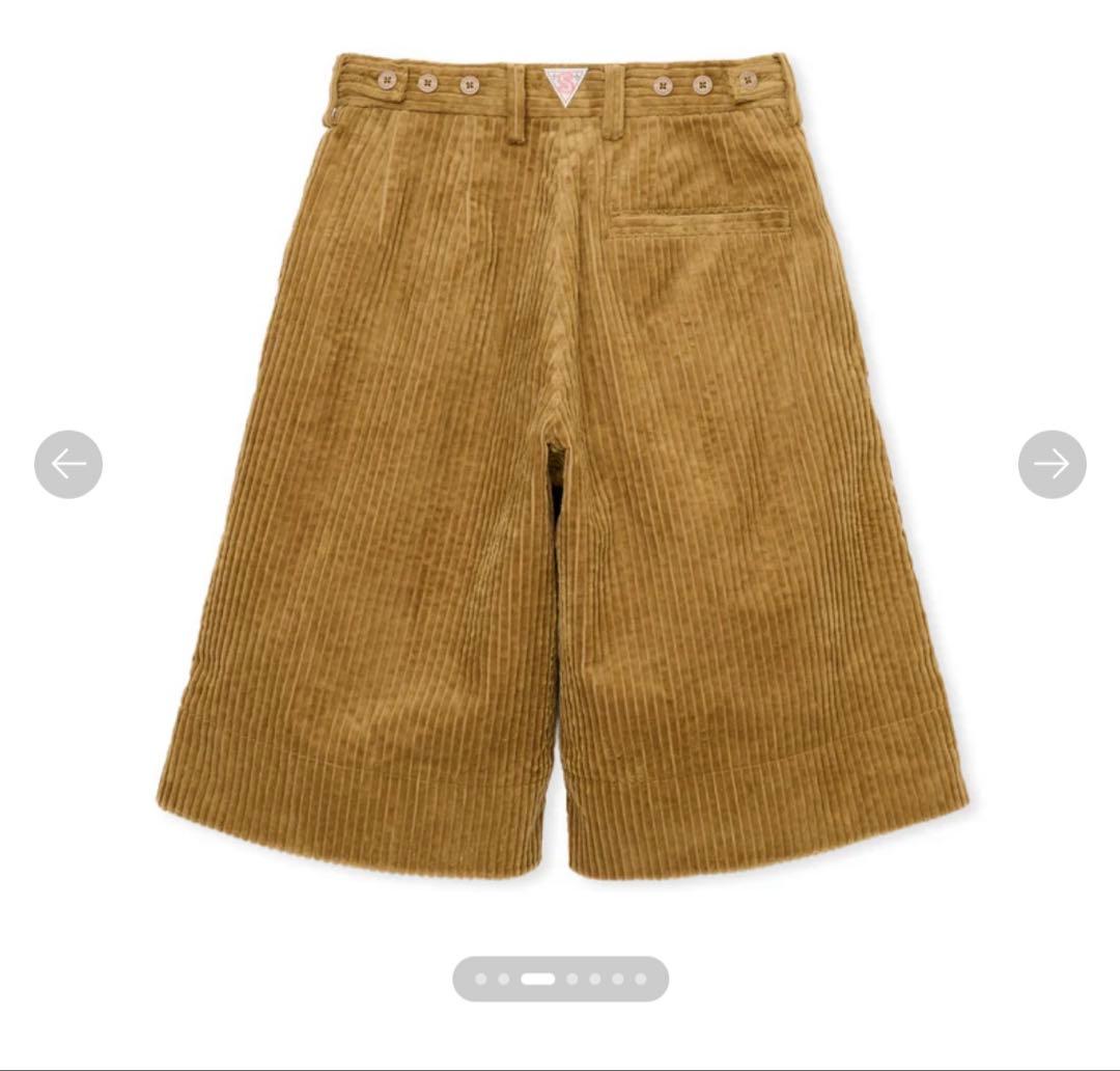パンツ SHISHIKUI CORDUROY S/ BEIGE
