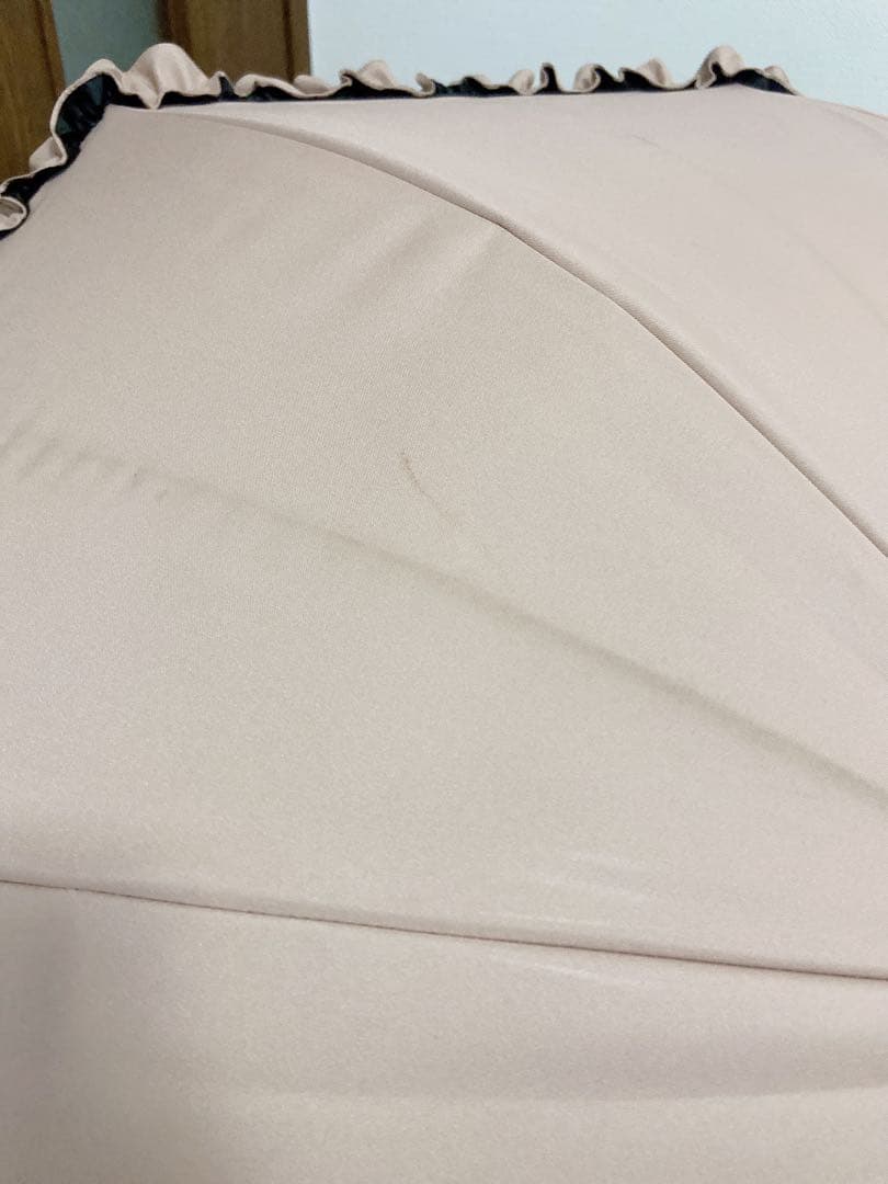 サンバリア 100 日傘 ピンク フリル