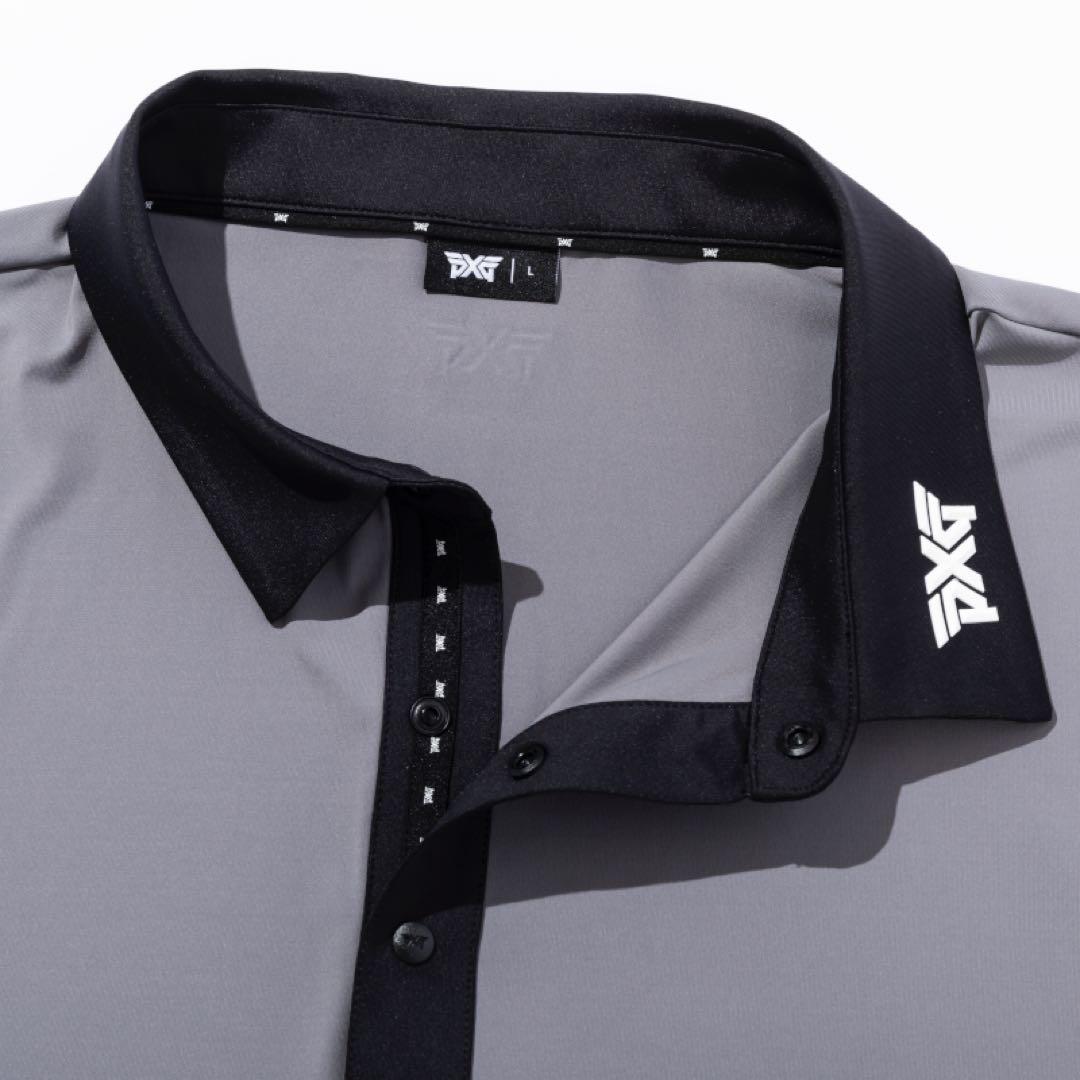 美品半額以下！PXG 「Athletic Fit Polo」グレーL