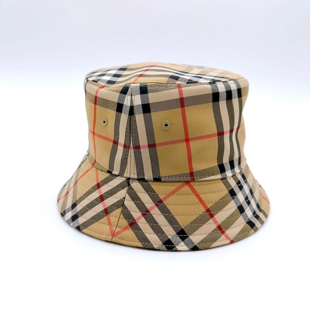 バーバリー コットン ノバチェック ハット 帽子 ブランド