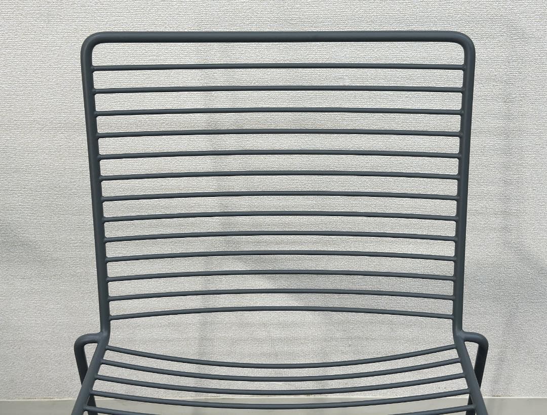 HAY■HEEダイニングチェア　グレー　2脚セット　屋外　スタッキング　ミニマル