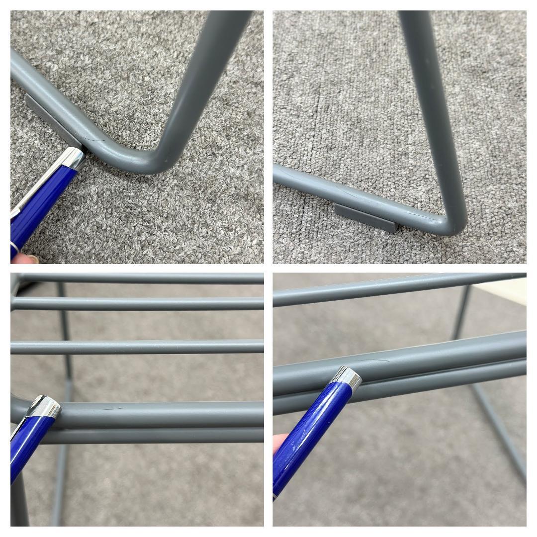 HAY■HEEダイニングチェア　グレー　2脚セット　屋外　スタッキング　ミニマル