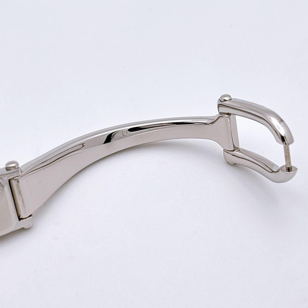 【美品・電池新品】GUCCI 1500L ダイヤ ピンク シェル GG