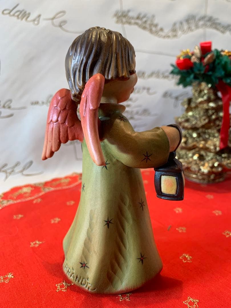 ANRIアンリ人形　15㎝のランタン持つ天使の女の子！可愛いです！