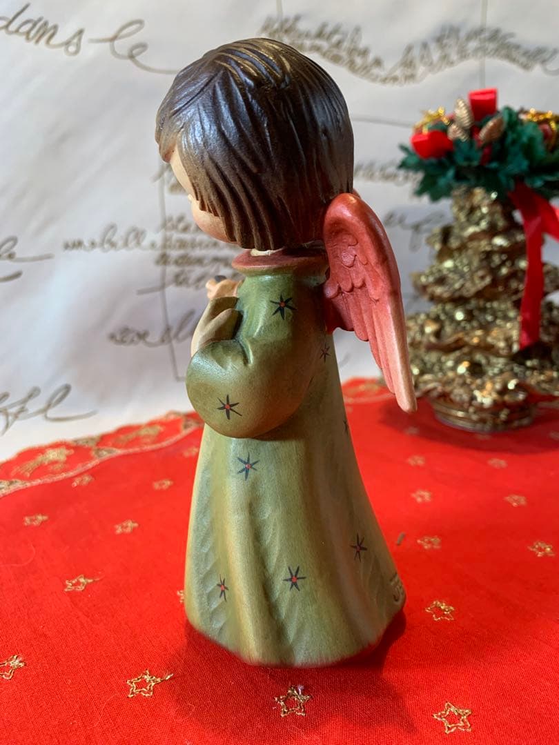 ANRIアンリ人形　15㎝のランタン持つ天使の女の子！可愛いです！