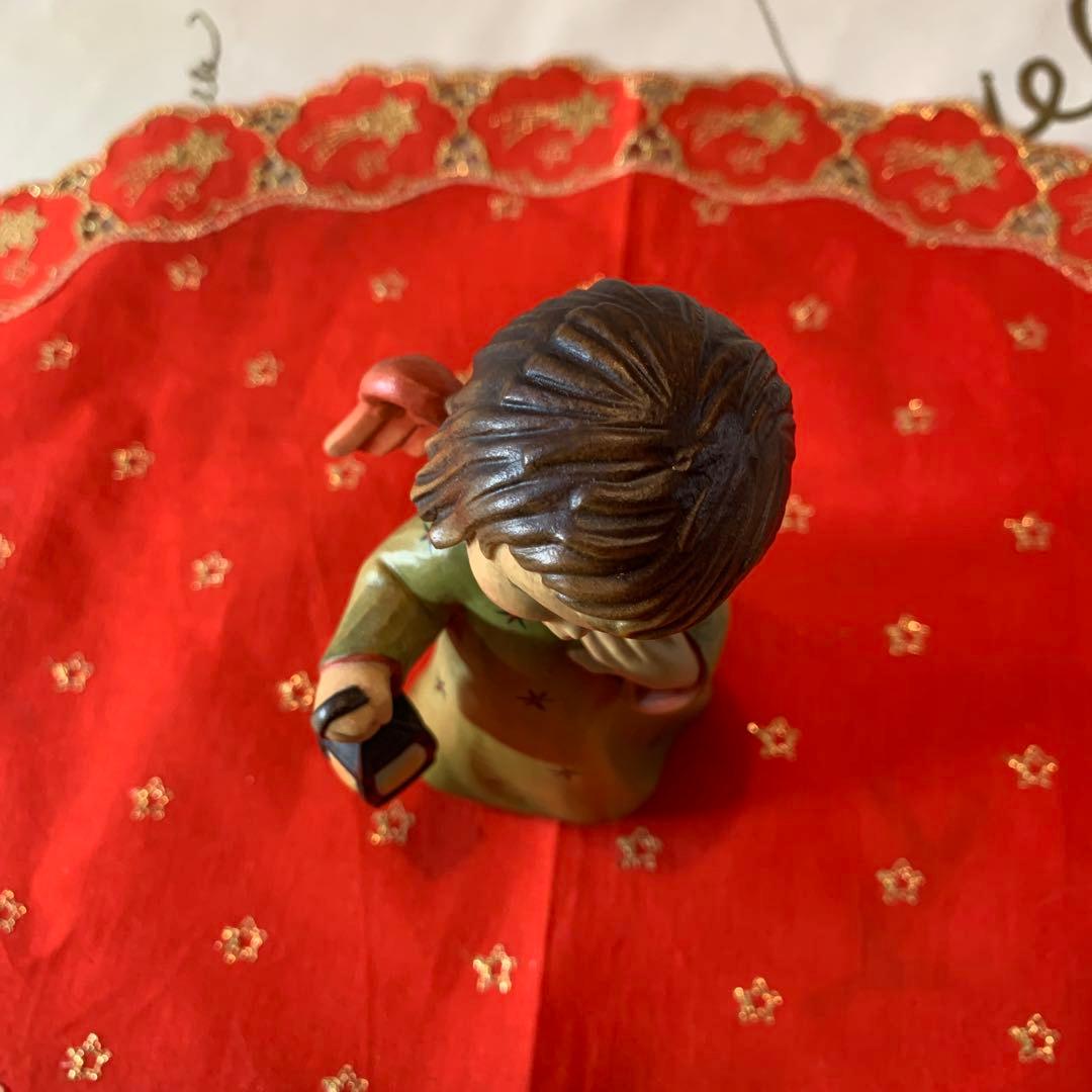 ANRIアンリ人形　15㎝のランタン持つ天使の女の子！可愛いです！