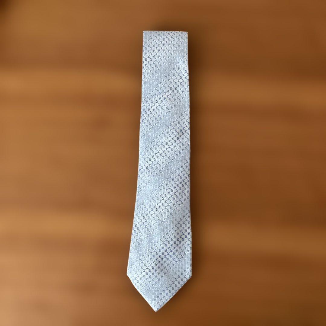 ★A★ Louis Vuitton ブルー系ネクタイ