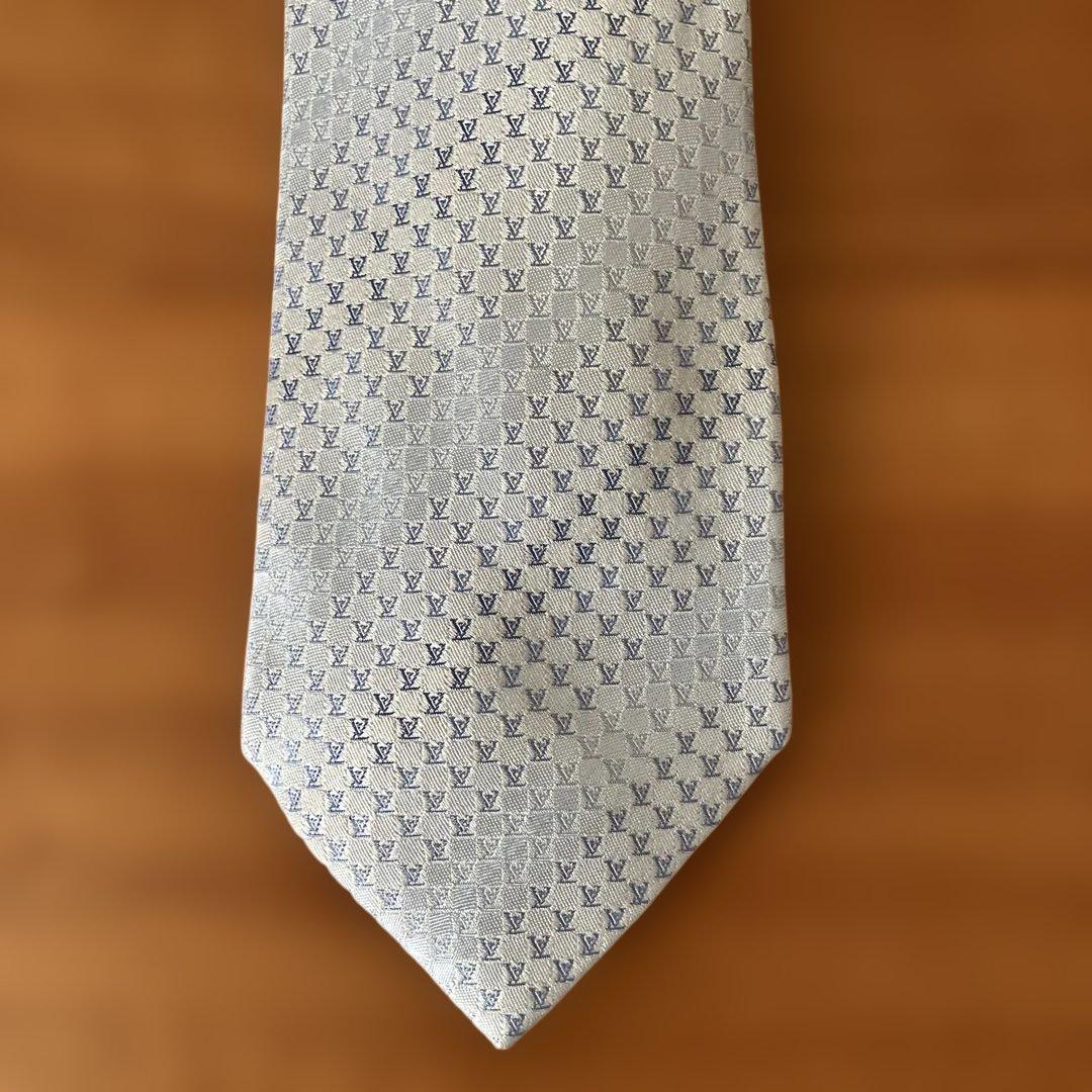 ★A★ Louis Vuitton ブルー系ネクタイ