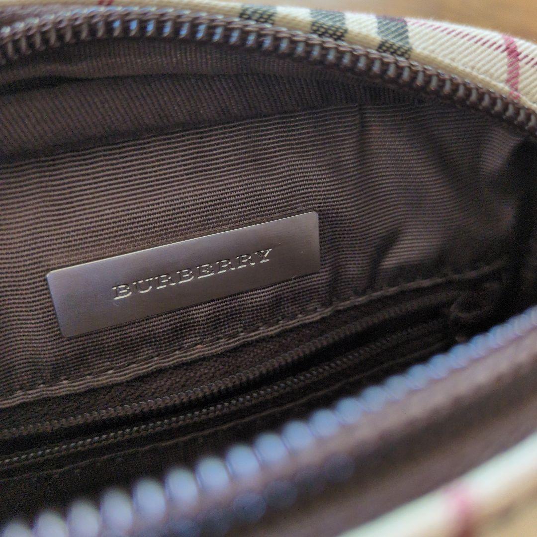 Burberry チェック柄ショルダーバッグ