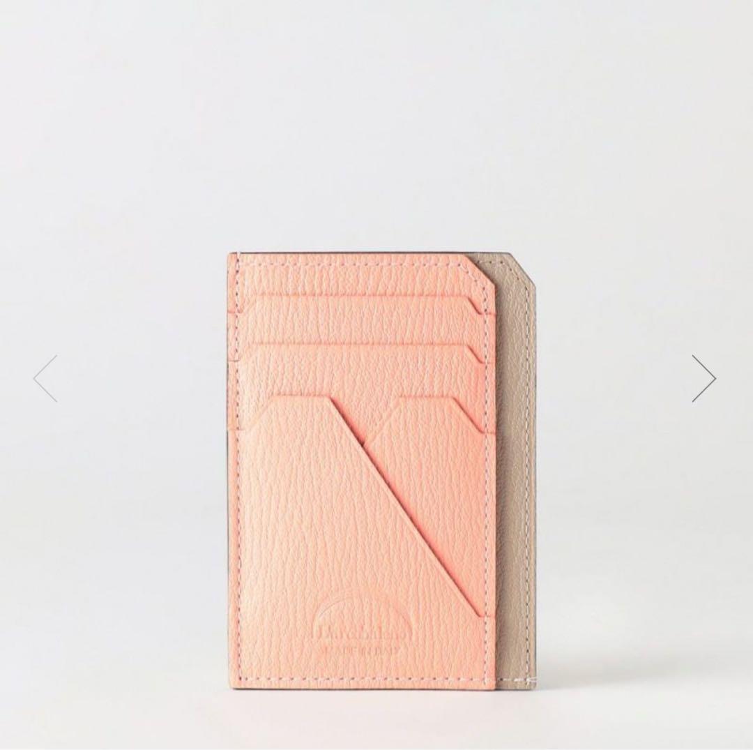 値下げ！【新品未使用】ラルコバレーノ　スマートミニウォレット　ベージュピンク